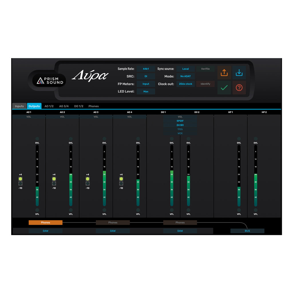 Prism Sound Lyra 2 USB 2.0 Audio Interface