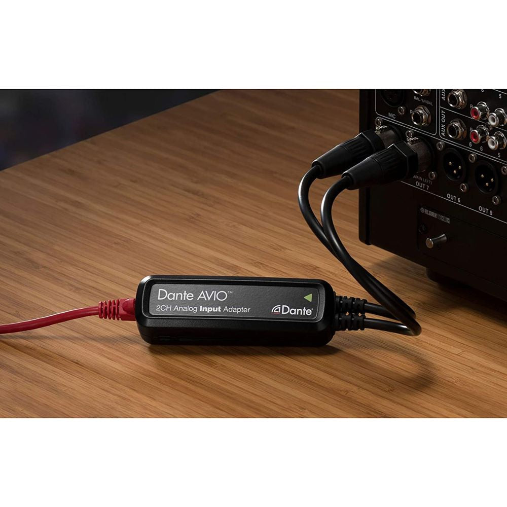 Audinate Dante AVIO Analogue Input Adapter 2 Channel