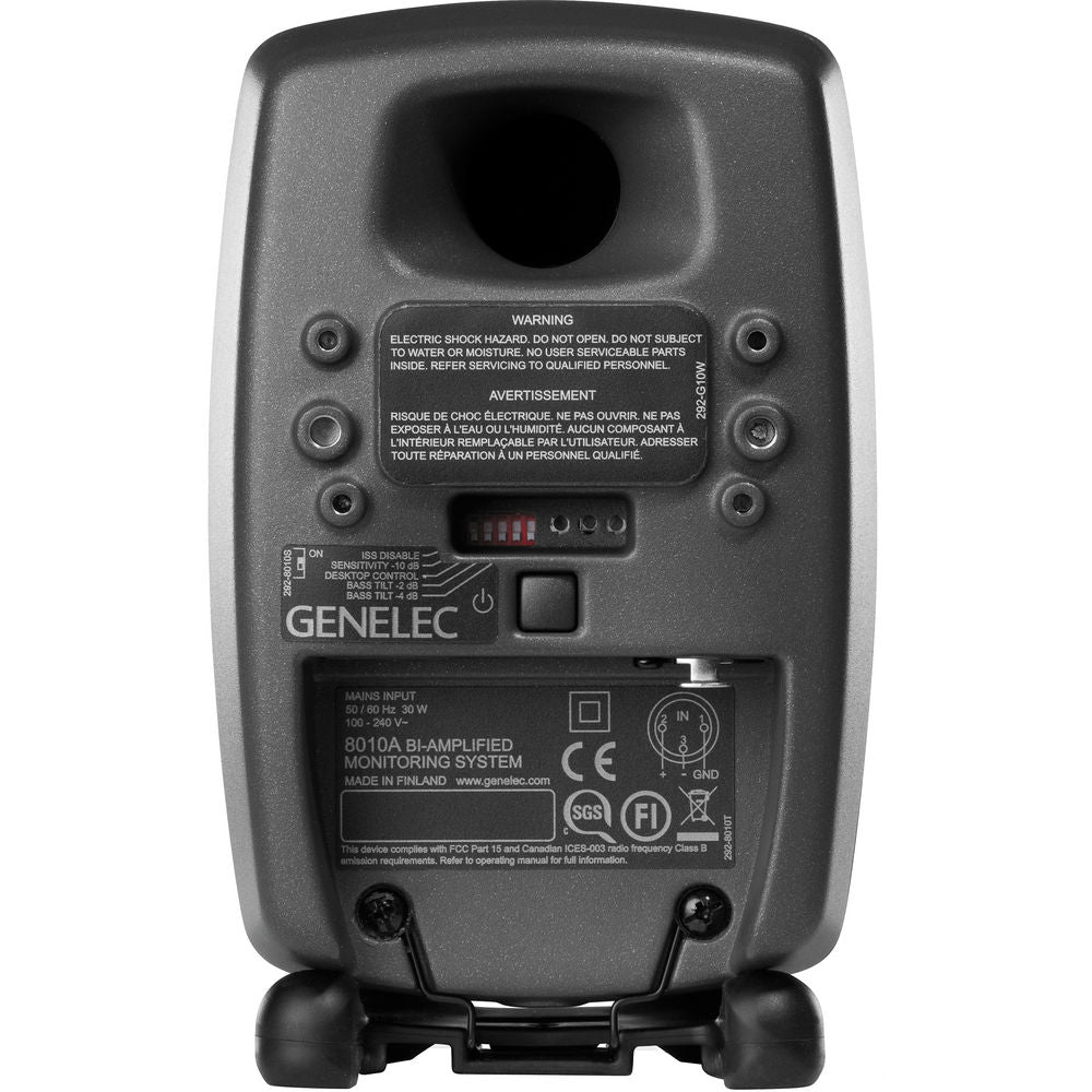 Genelec 8010A 2-way Powered 3" Studio Monitor (Single)