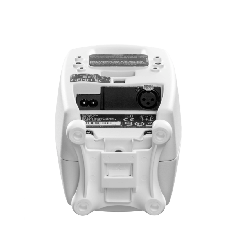 Genelec 8010A Compact 2-way 3" Powered Studio Monitor White (Single)