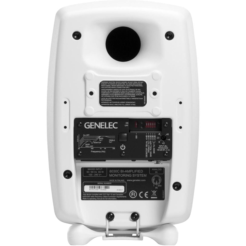 Genelec 8030C Studio 5" Monitor White (Single) - Contact us for availability