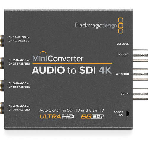 Blackmagic Design Mini Converter - SDI to Audio 4K