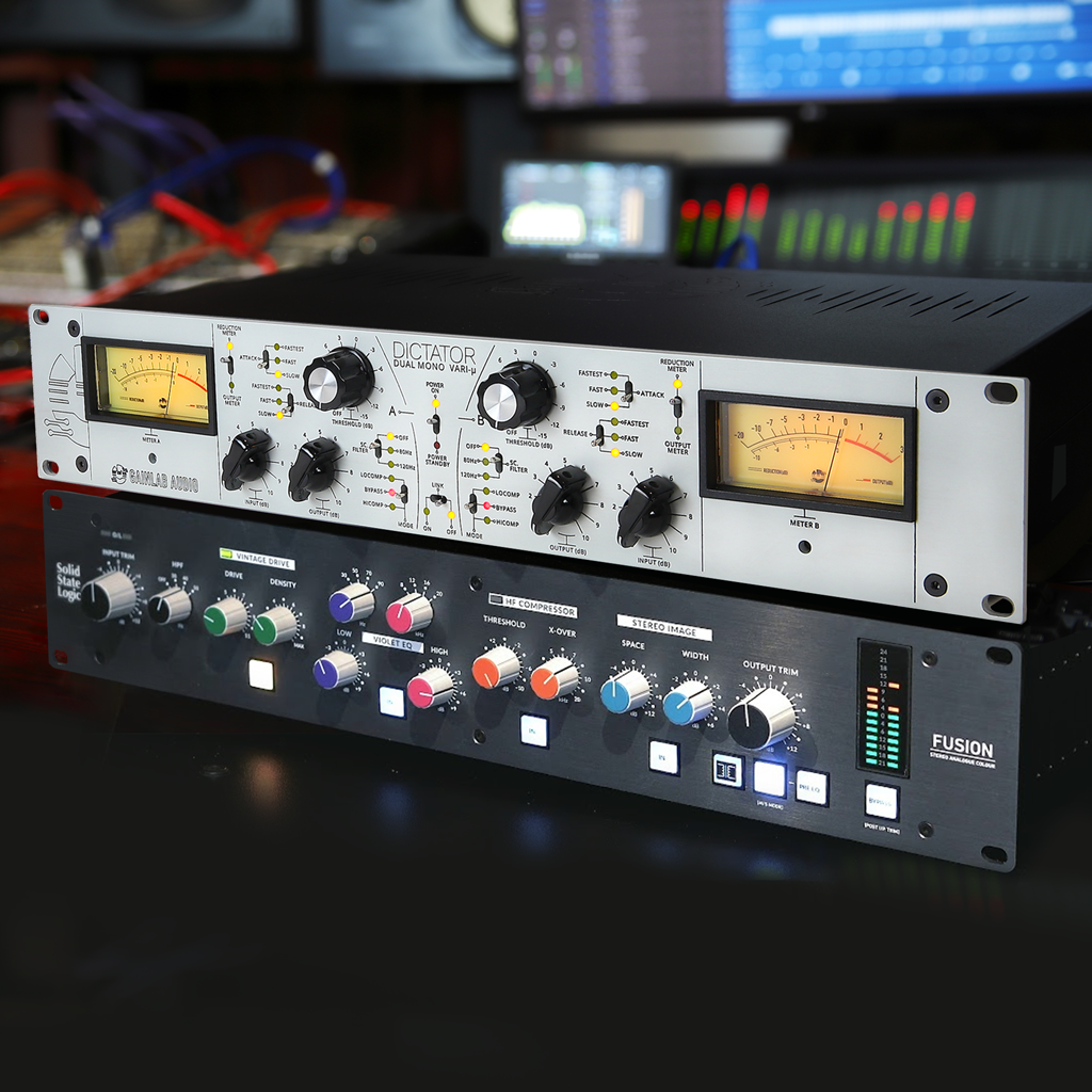 Gainlab Audio Dictator Dual Mono and SSL FUSION Analog Bundle