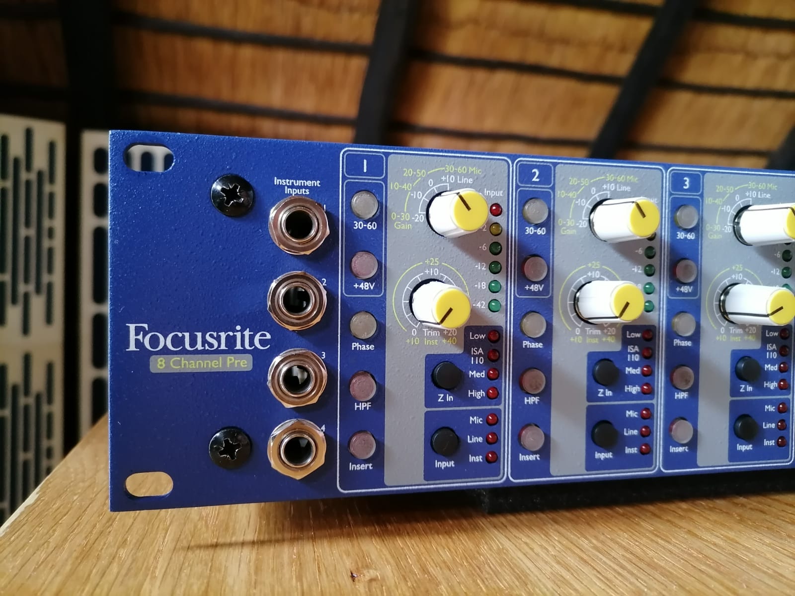 Focusrite ISA828 8-channel Mic & Line Preamp - Preowned