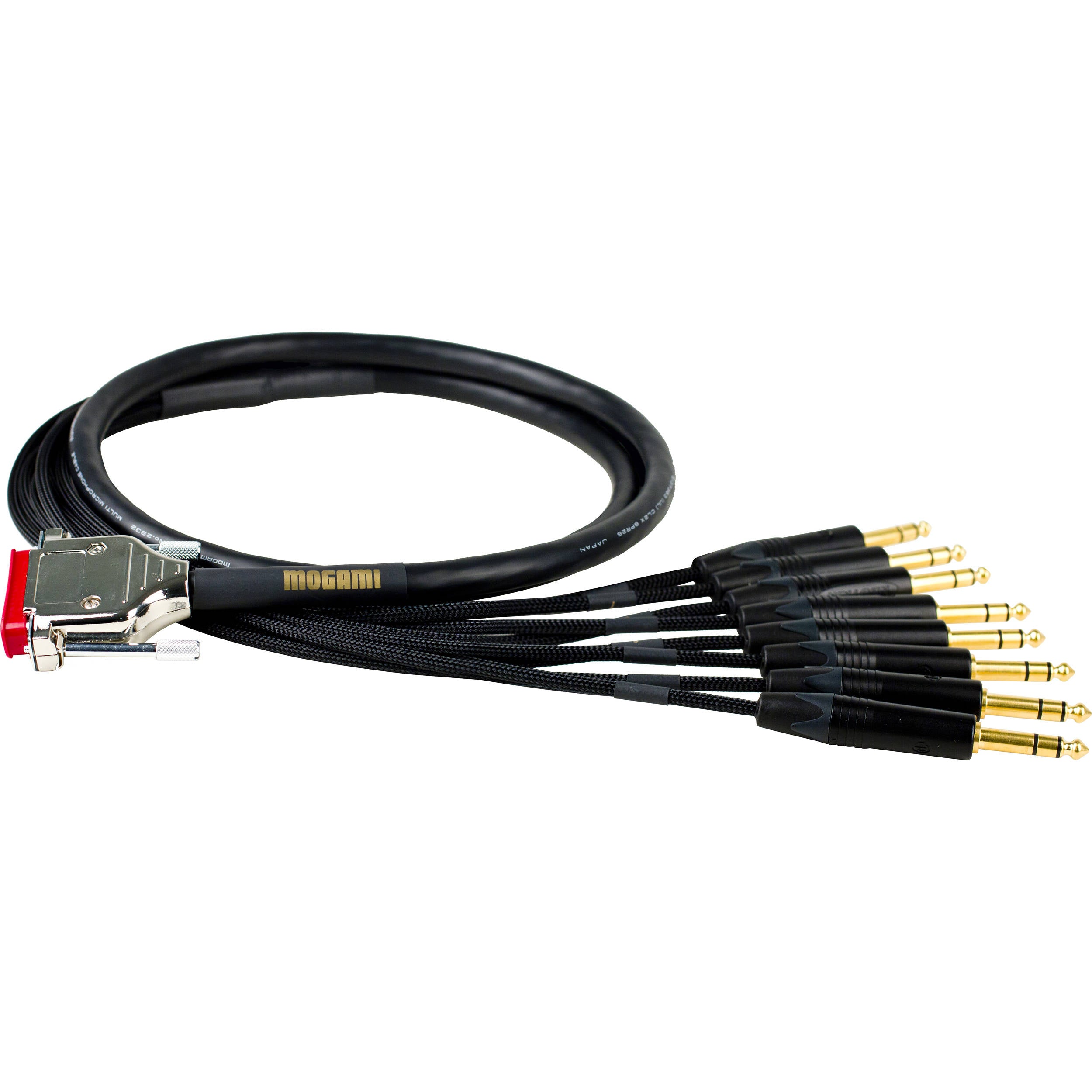 Mogami 8-Channel DB25 to TRS Analog Audio Cable - 3 Meter