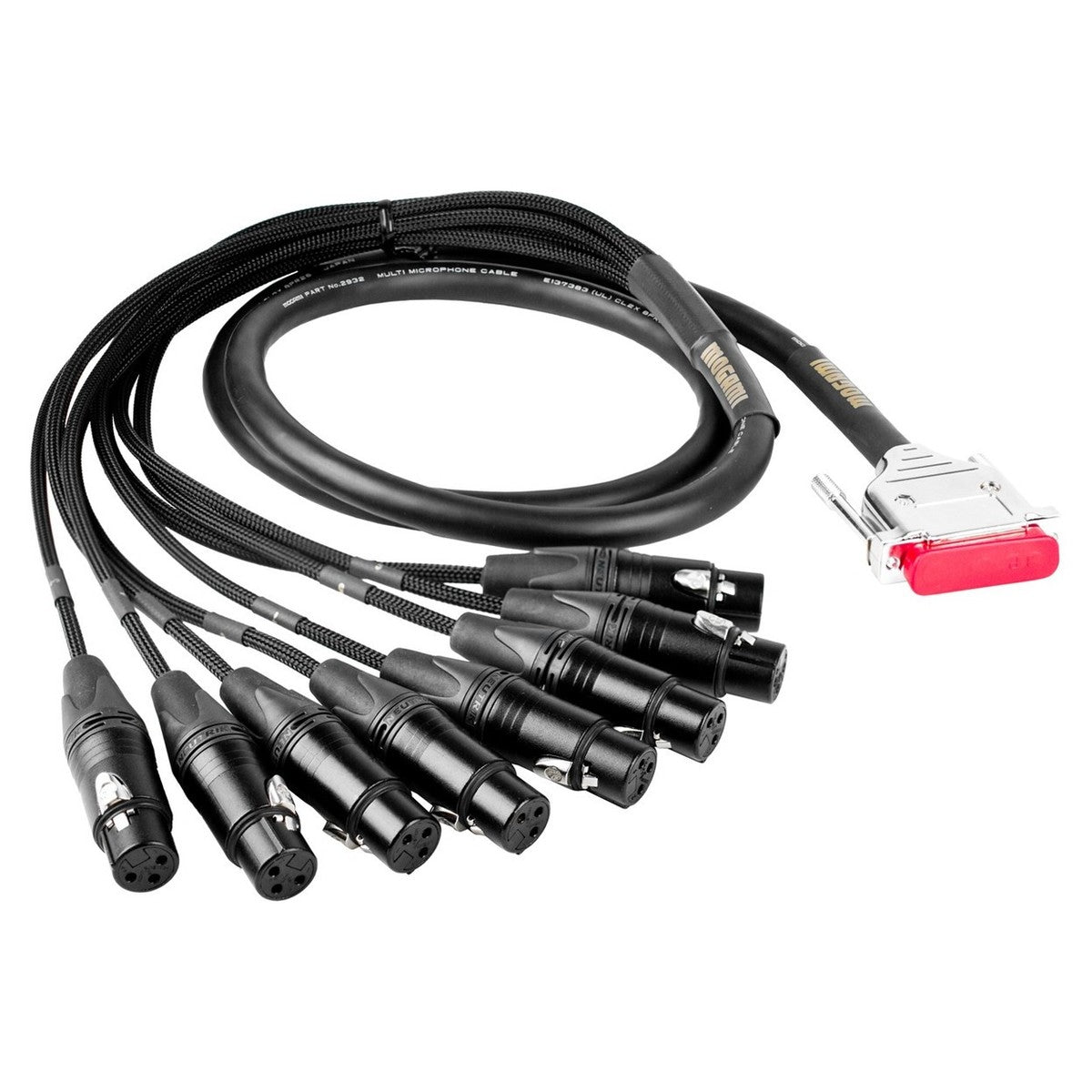 Enoaudio Mogami 2534 Stereo Paar (L,R) Kabel Neutrik Gold 6,3mm TRS - XLR Male E - 13