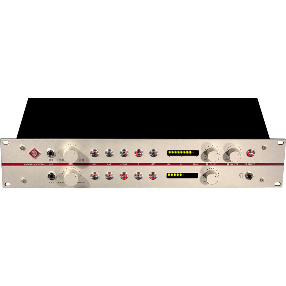 Neumann V 402 2-channel Microphone Preamp - Preorder