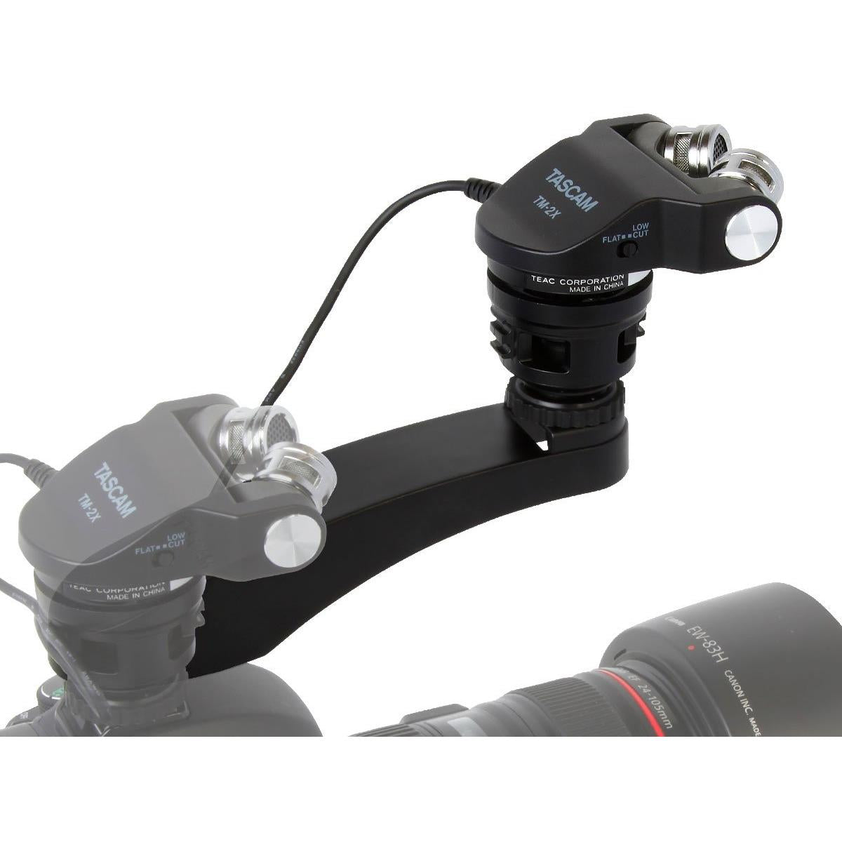 Tascam TM-2X HD Stereo Microphone for DSLR Cameras