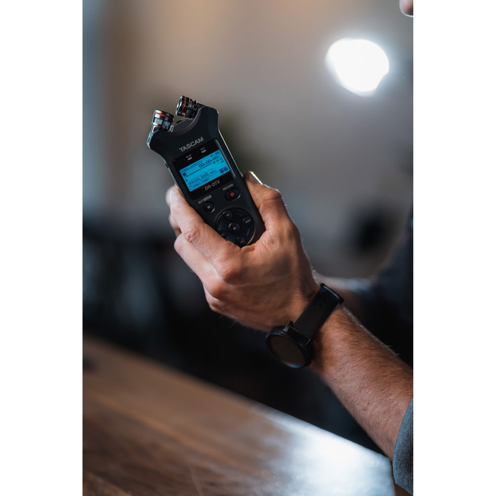 TASCAM DR-07X Stereo Handheld Digital Recorder