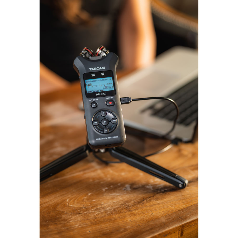 TASCAM DR-07X Stereo Handheld Digital Recorder