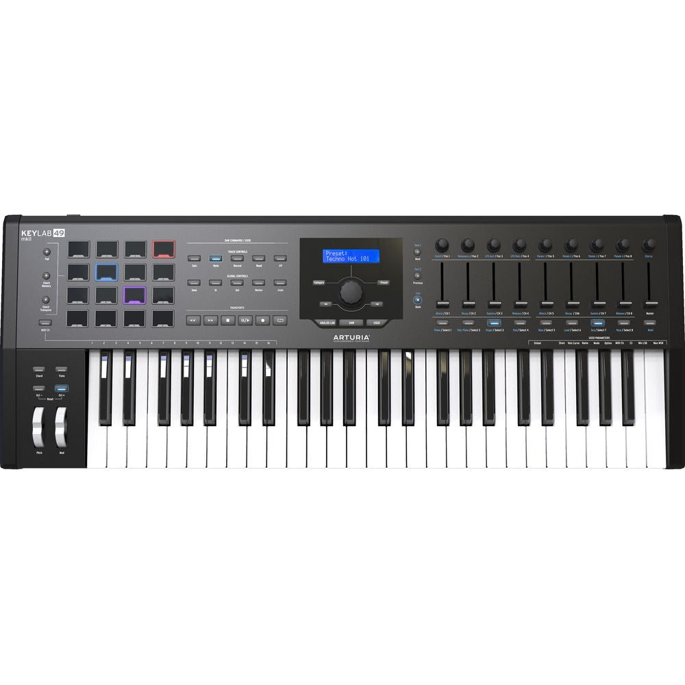 Arturia Keylab 49 MKII - 49 key Keyboard Controller Black