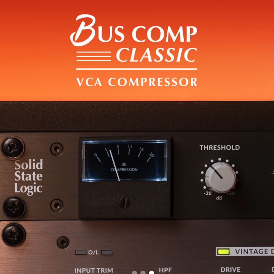 New Solid State Logic Bus Comp Classic VCA Compressor