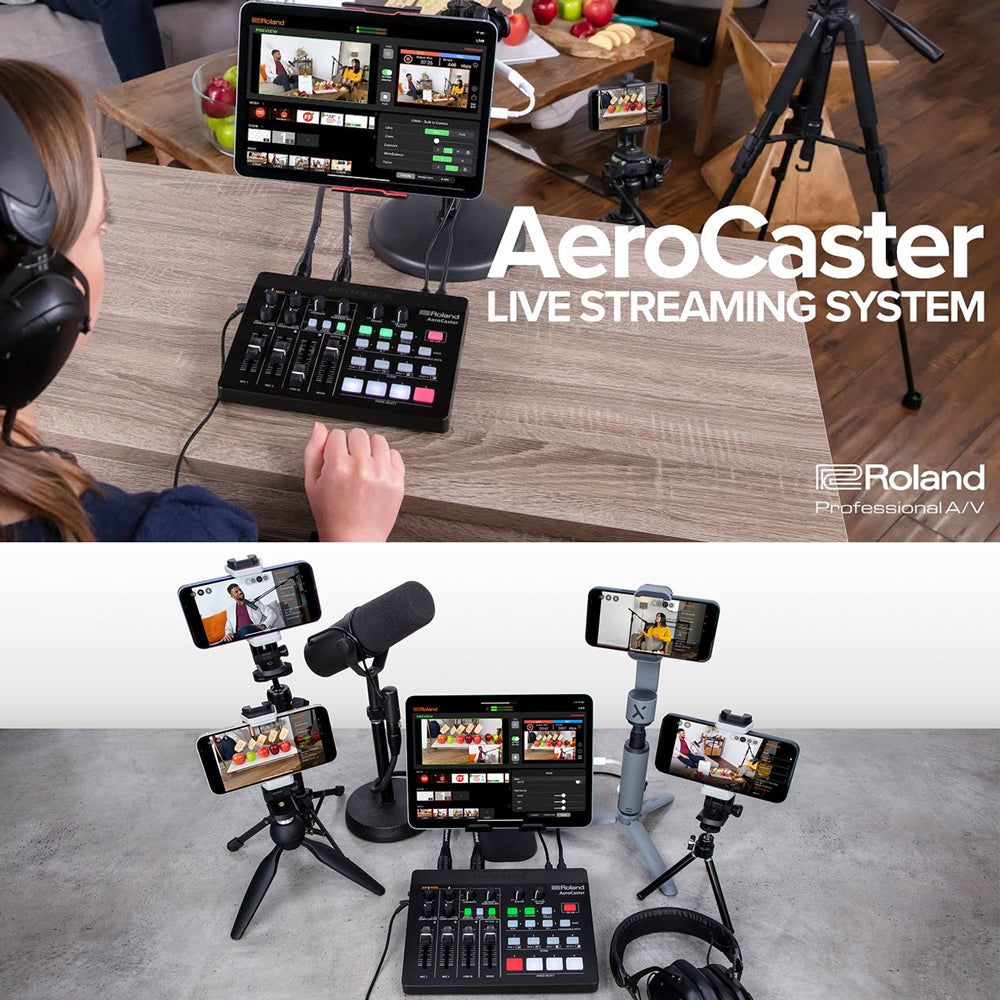 Roland AeroCaster Livestreaming System