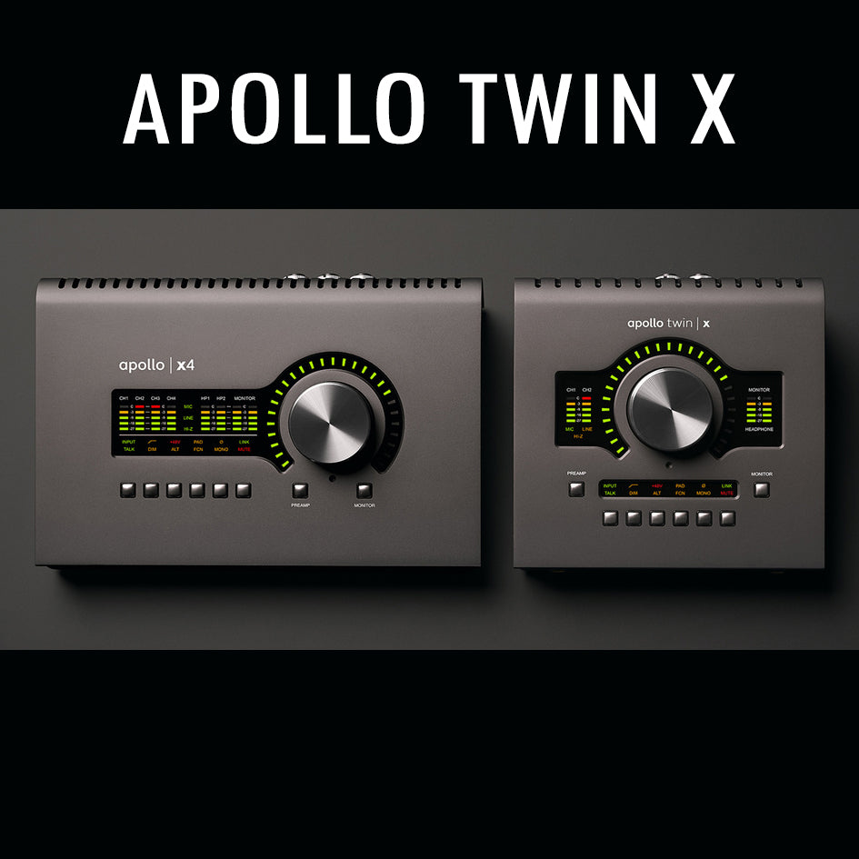 NEW - Apollo X | Thunderbolt Studio Interface | Universal Audio