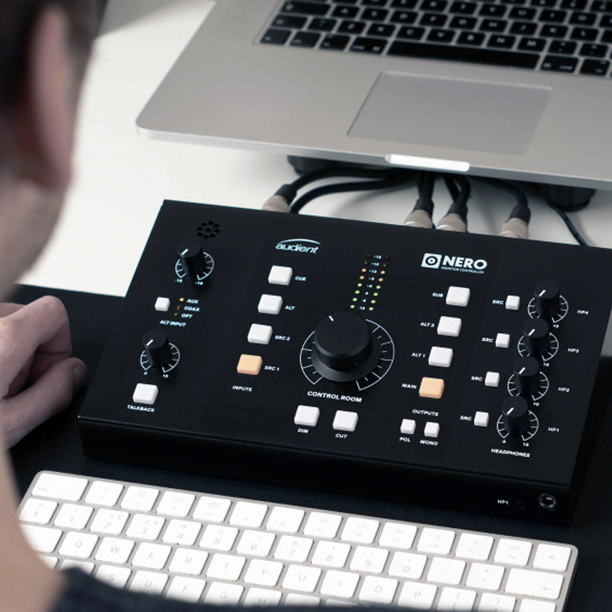 NEW ~ Audient NERO Desktop Monitor Controller Launched