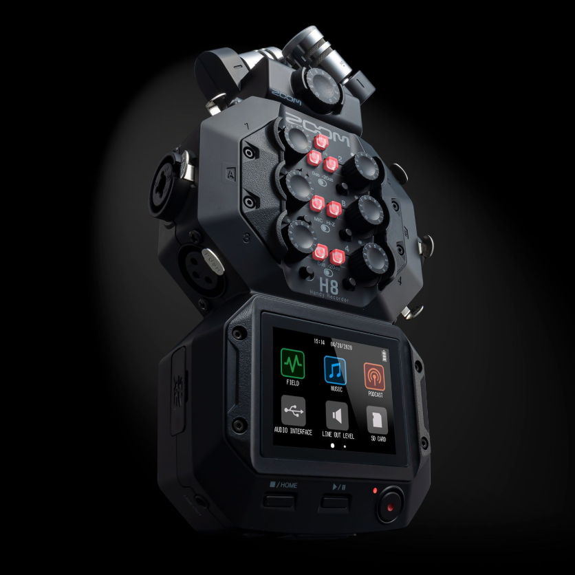 NEW - Zoom H8 8-Input / 12-Track Portable Handy Recorder