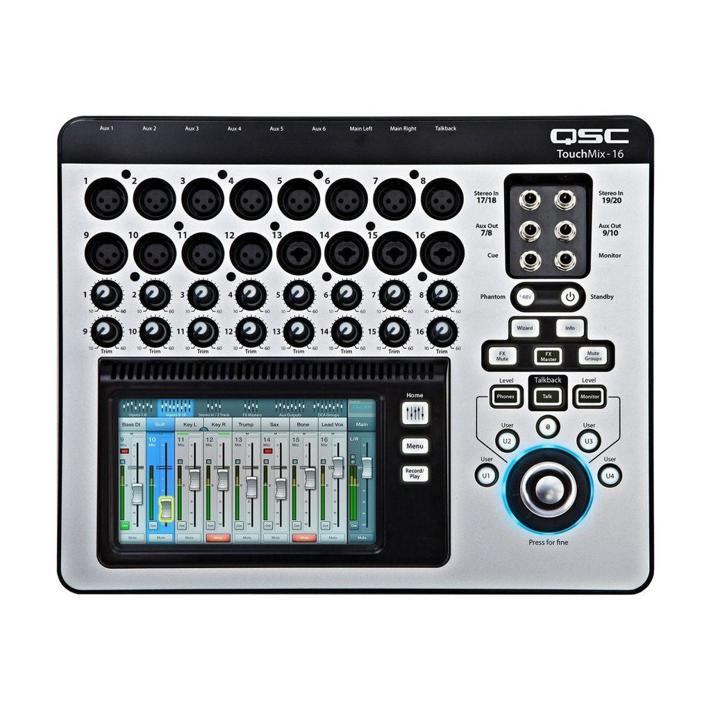 New Software for TouchMix Series Digital Mixers