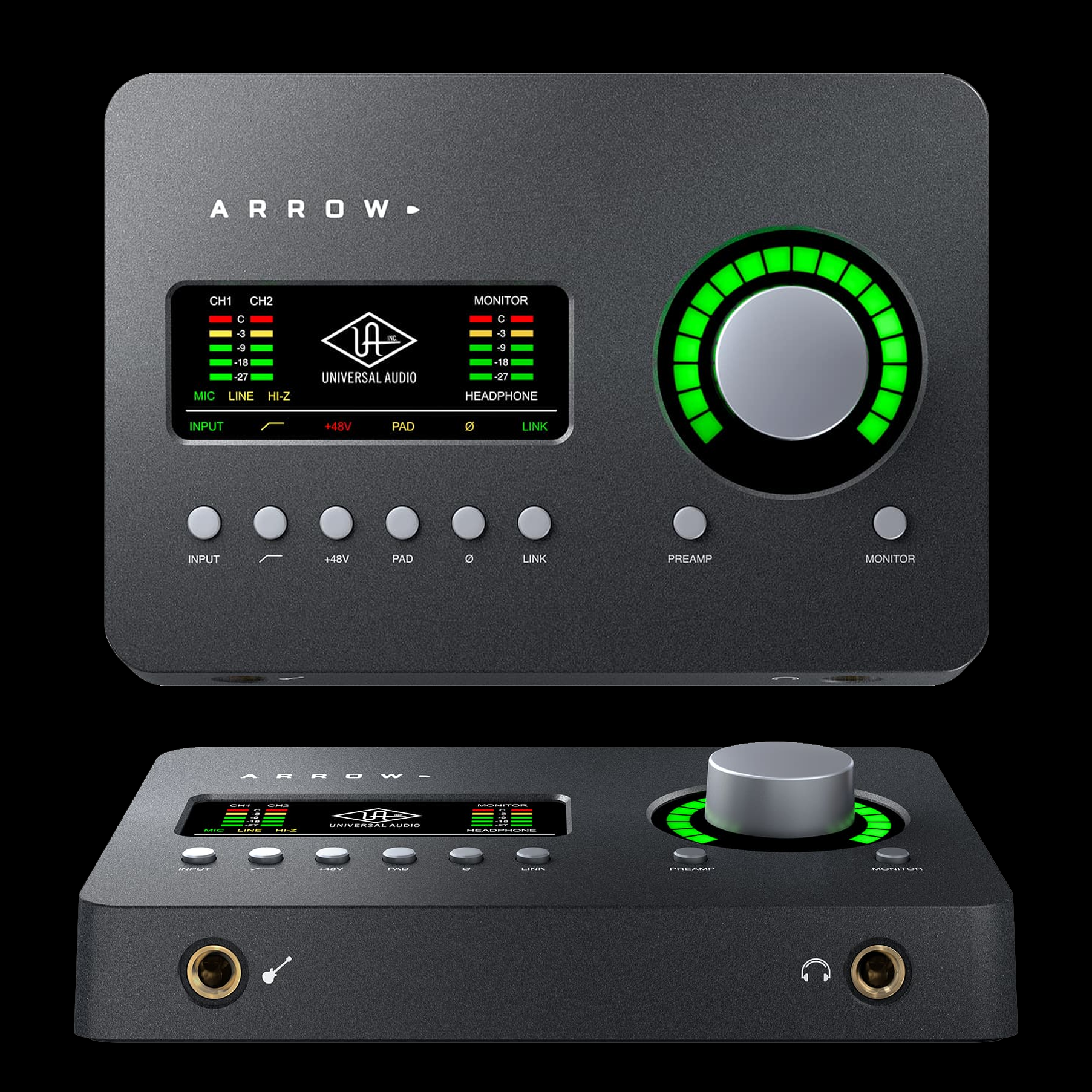 Meet the Arrow, UAudio’s new bus-powered Thunderbolt 3 interface.