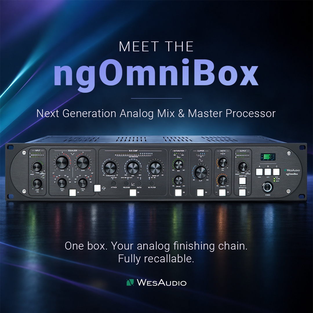 WesAudio Unveil Next Generation Master Processor
