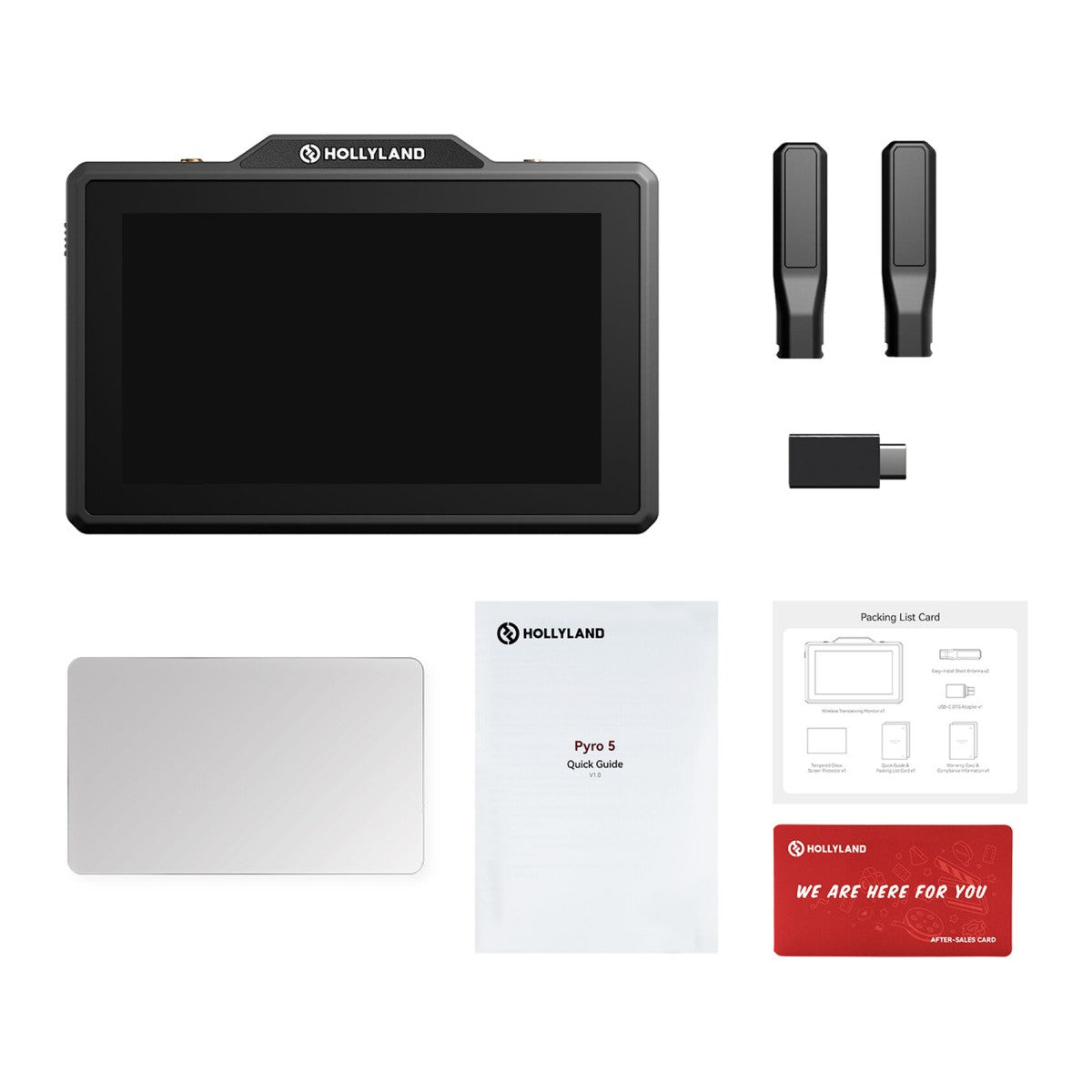 Hollyland Pyro 5 Wireless Transceiver Monitor (5.5-Inch)