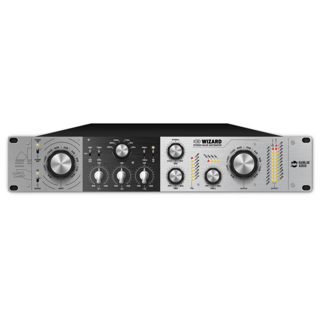 Gainlab Audio WIZARD Stereo Tube Saturator