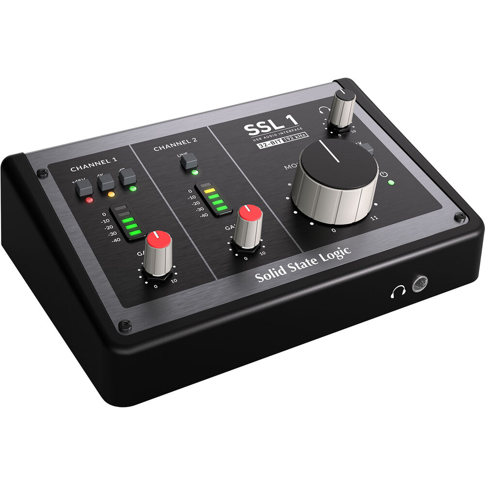 Ssl Intefrace Rack Solid State Logic SSL 1 2x2 USB-C Audio Interface