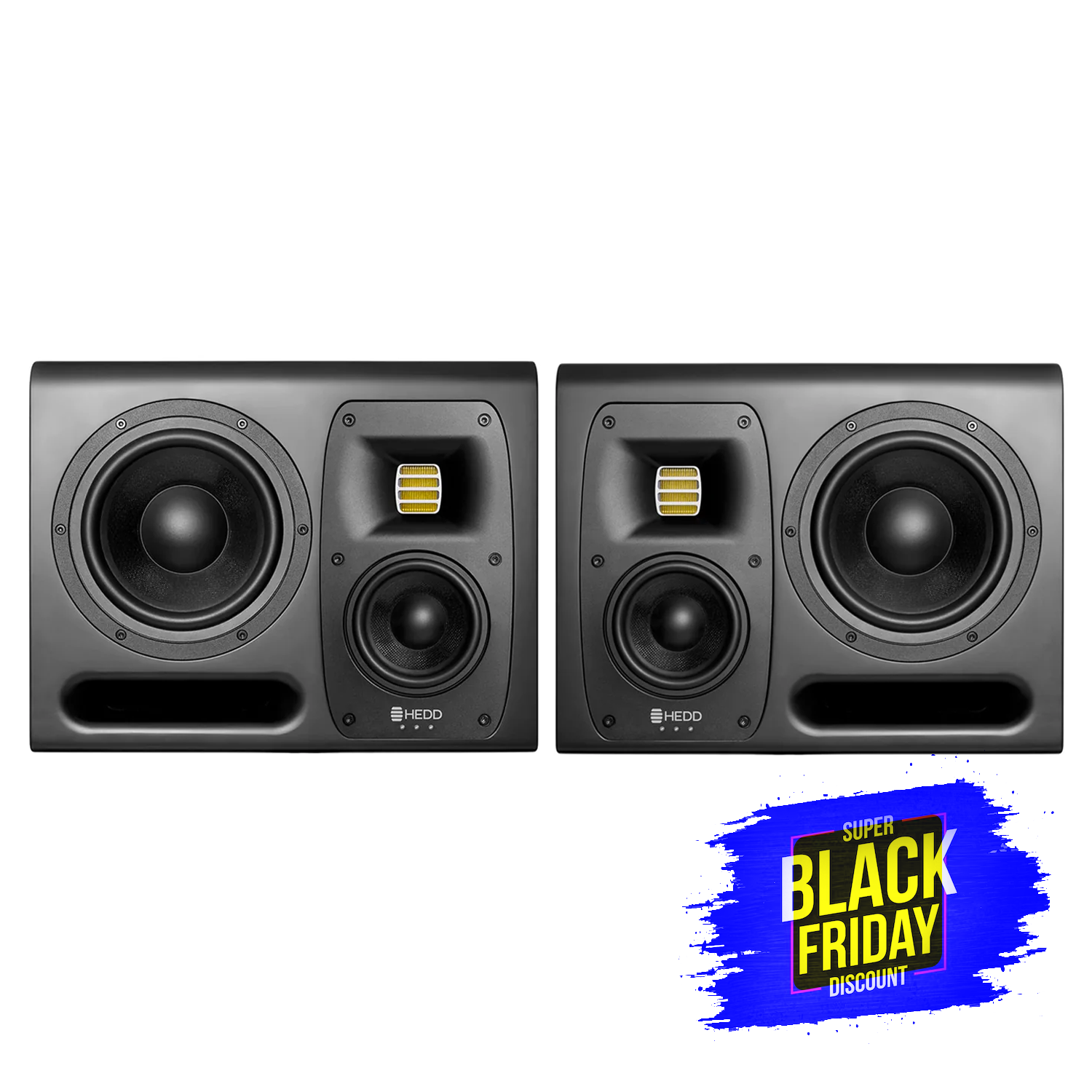 HEDD Audio Type 20 MK2: 900W 3-way Studio Monitors - Pair (Open Box Deal)