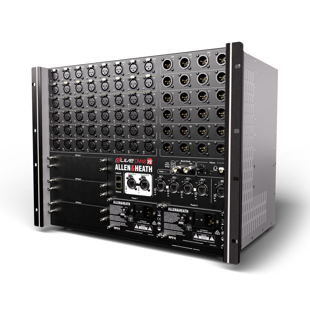 Allen & Heath dLive DM48 MixRack 48-input Digital Stage Box - Price on Request