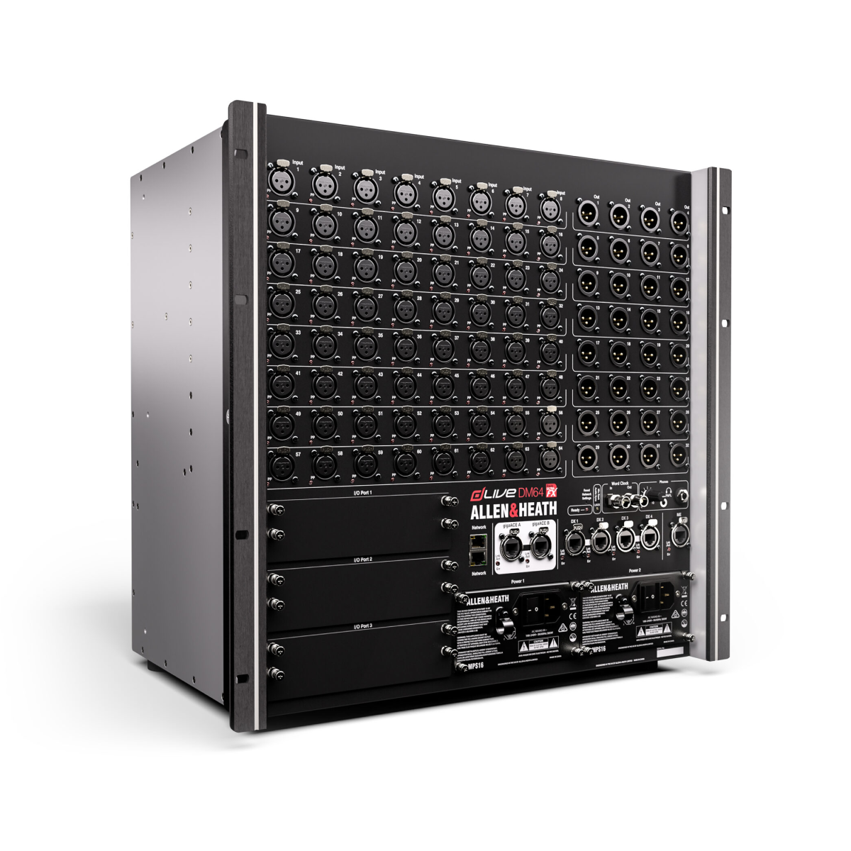 Allen & Heath dLive DM64 MixRacks 64-Input Digital Stage Box - Price on Request