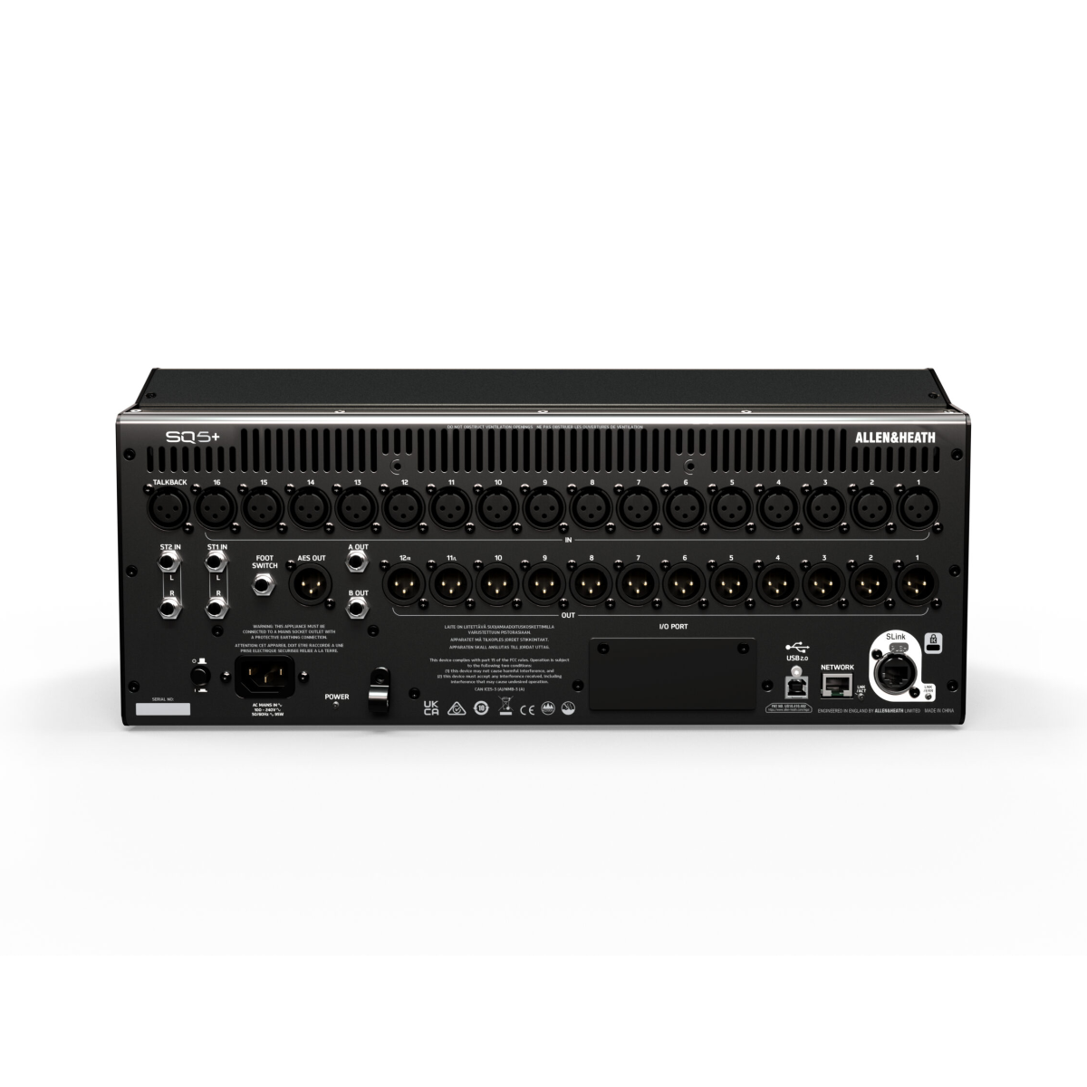 Allen & Heath SQ5+ 48-Channel / 36-Bus Digital Mixer Console