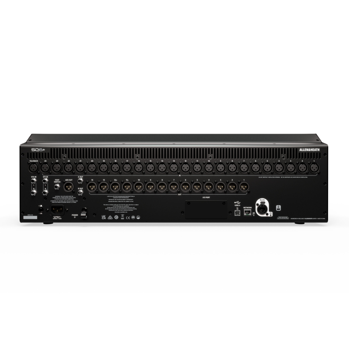 Allen & Heath SQ6+ 48-Channel / 36-Bus Digital Mixer Console