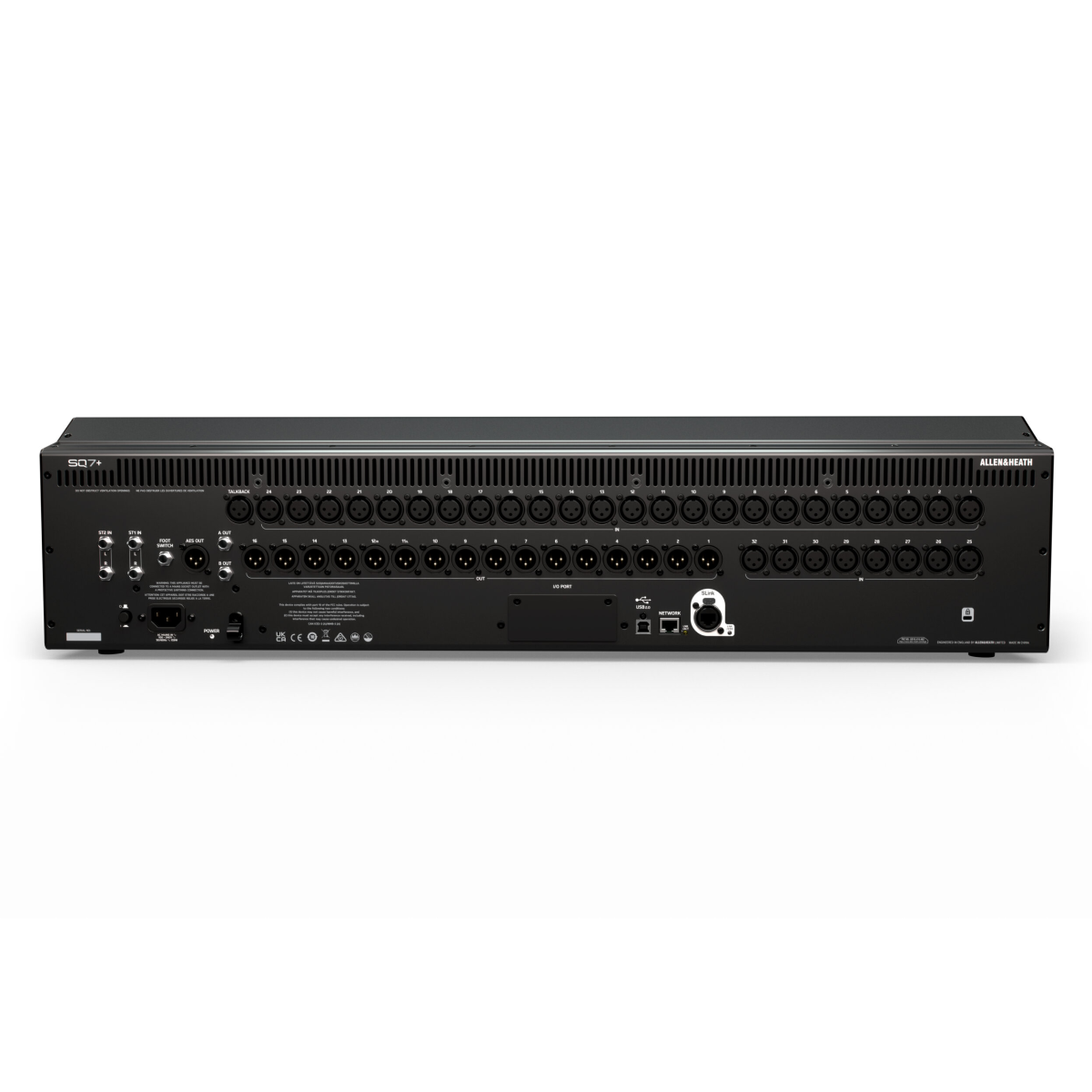 Allen & Heath SQ7+ 48-Channel / 44-Bus Digital Mixer Console