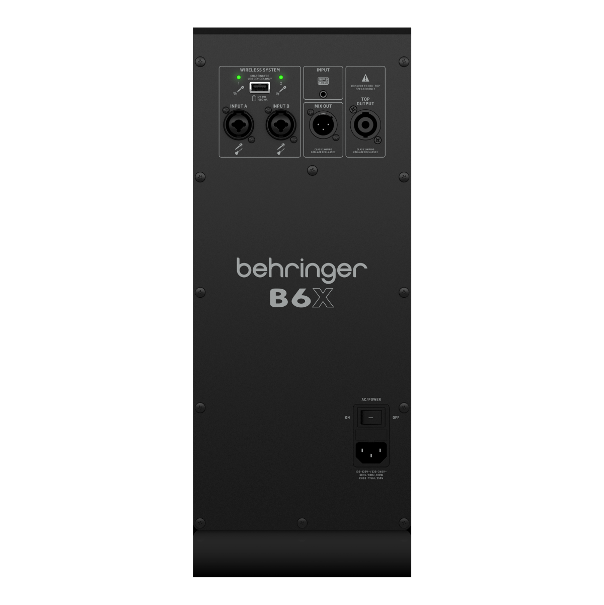 Behringer B6X 800W Active Column Loudspeaker with 10" Subwoofer