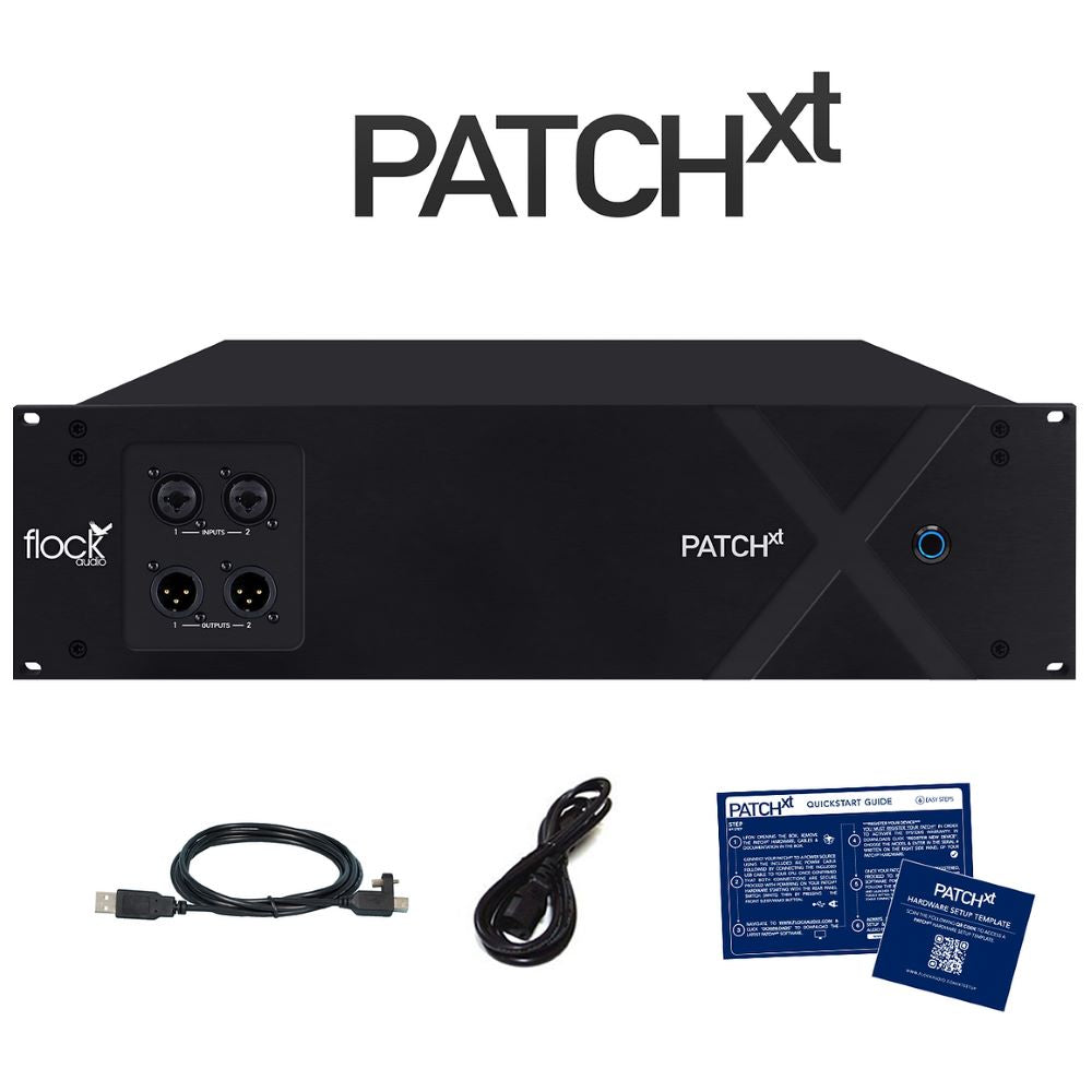 Flock Audio Patch XT 192-point Digitally Controlled Analogue Patchbay