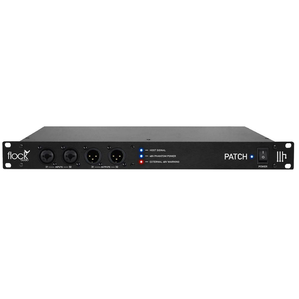 Flock Audio Patch 64-point Digitally Controlled Analogue Patchbay