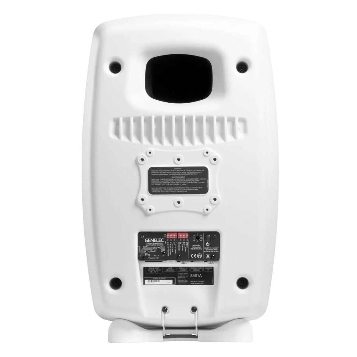 Genelec 8361AW 3-way Coaxial Powered Studio Monitor - White - Demo Set