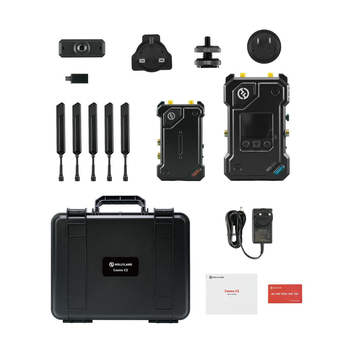 Hollyland Cosmos C2 HDMI/SDI Wireless Video Transmitter System (1TX + 1RX)