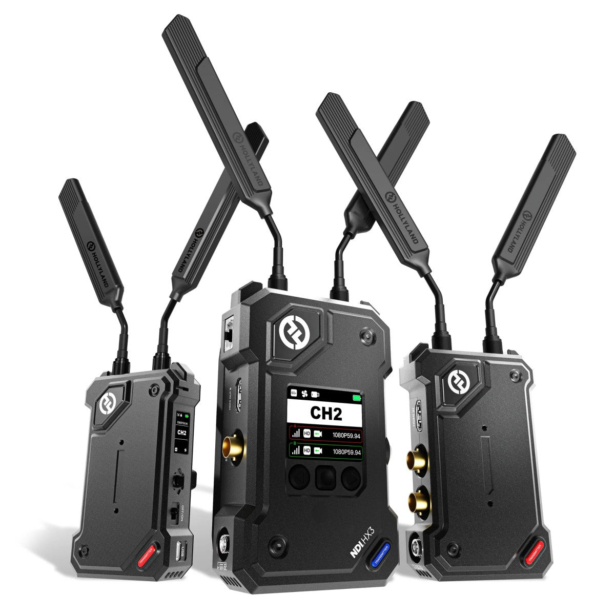 Hollyland Cosmos C2 HDMI/SDI Wireless Video 2-Transmitter System (2TX + 1RX)