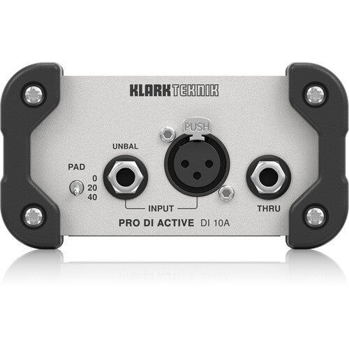 Klark Teknik DI 10A Active DI Box with Midas Transformer