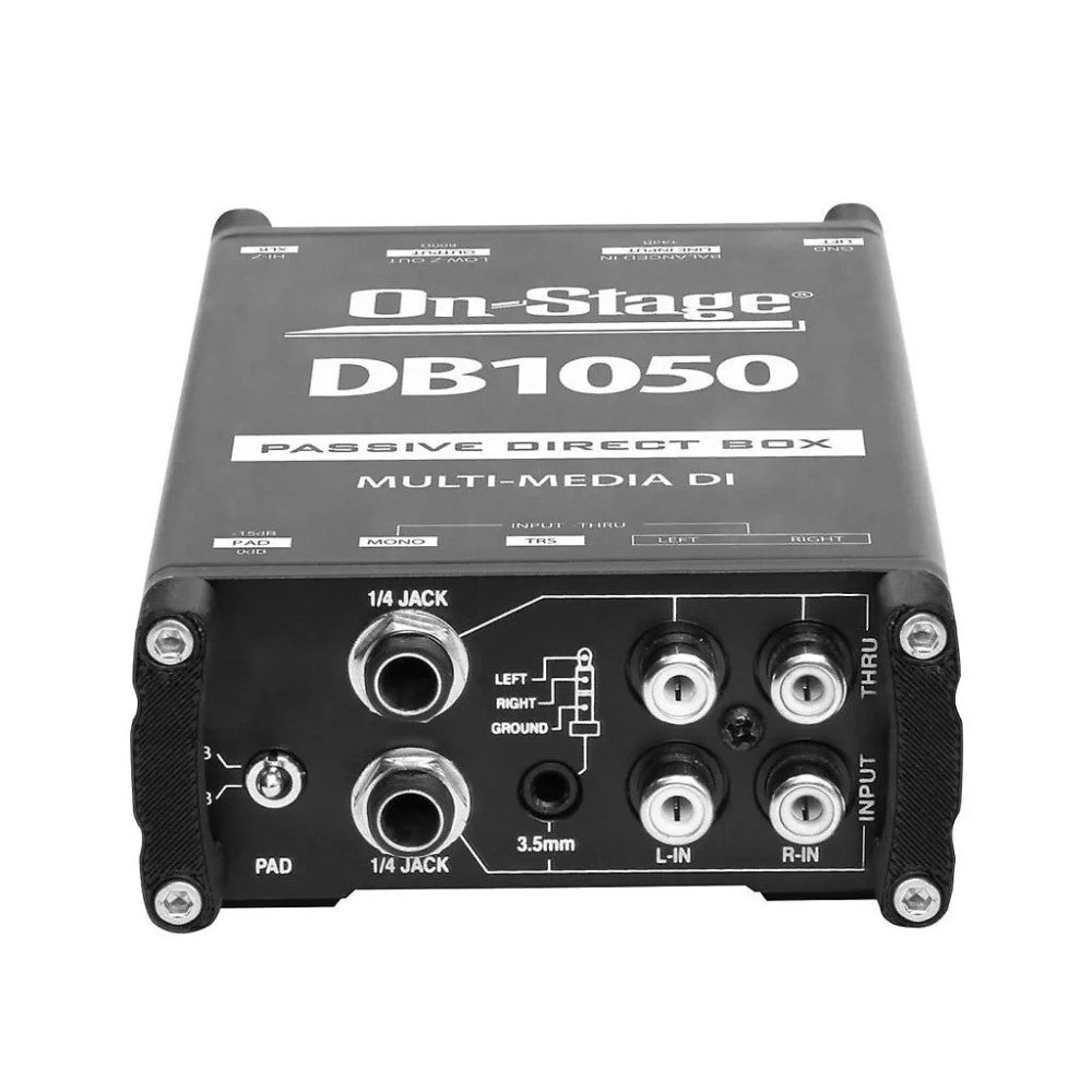 On-Stage DB1050 - Passive Multimedia Direct Box