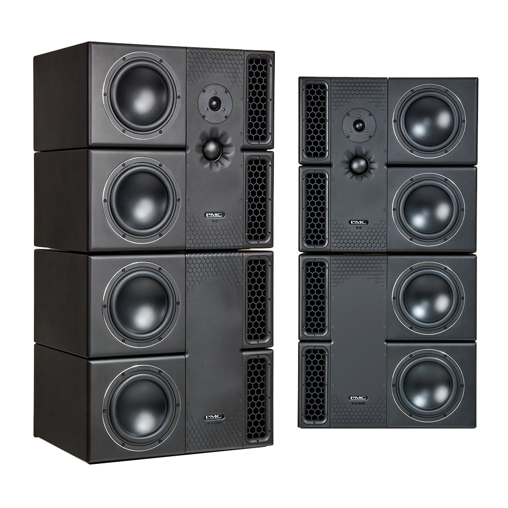 PMC PMC8-2 XBD Active Studio Monitor System Stack