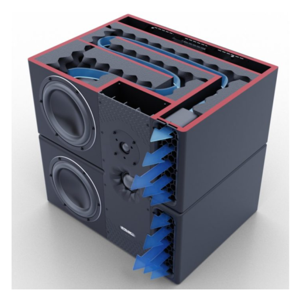 PMC 8-2 Three-way Active Studio Monitor - Pair