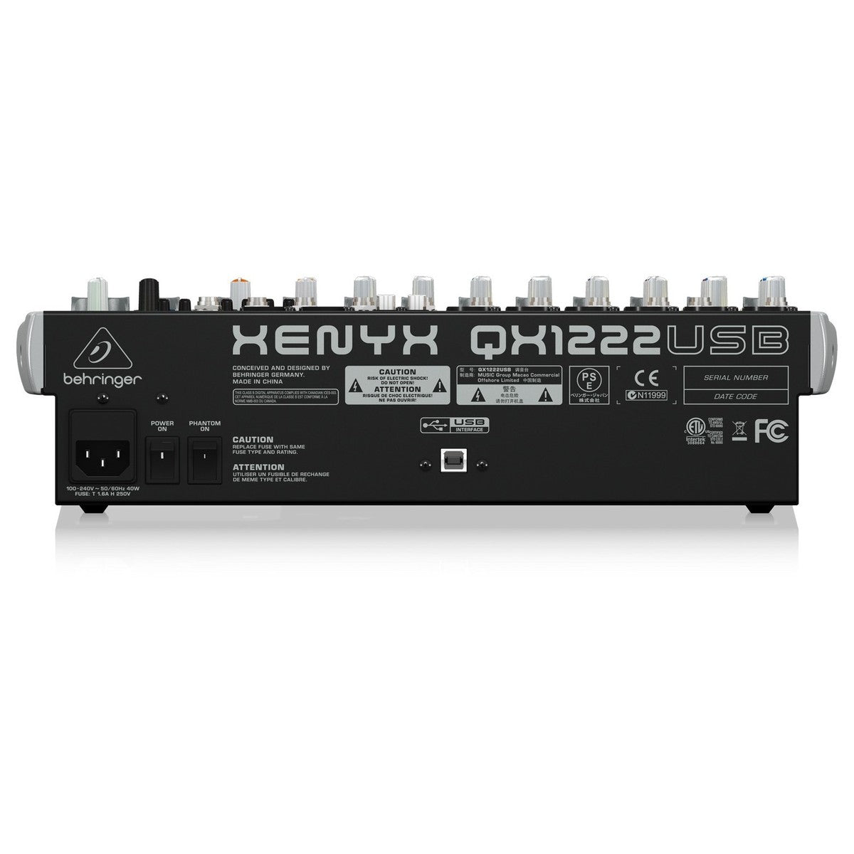 Behringer Xenyx X1222USB Mixer