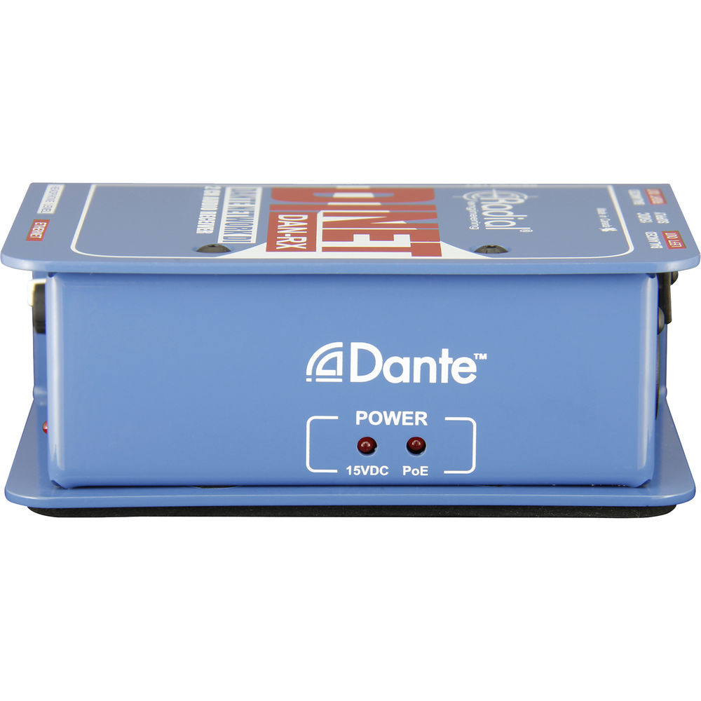 Radial DiNet DAN-RX Dante Network Receiver