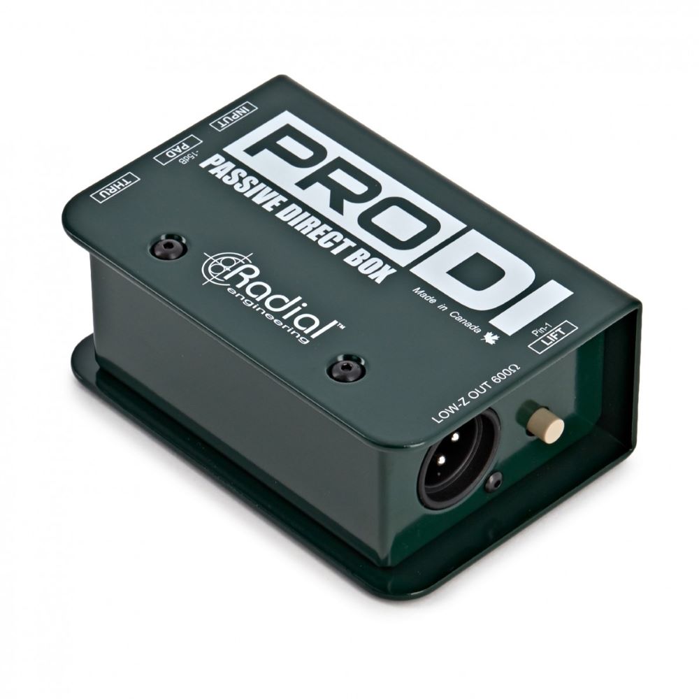Radial Engineering ProDI 1-channel Passive Direct Box