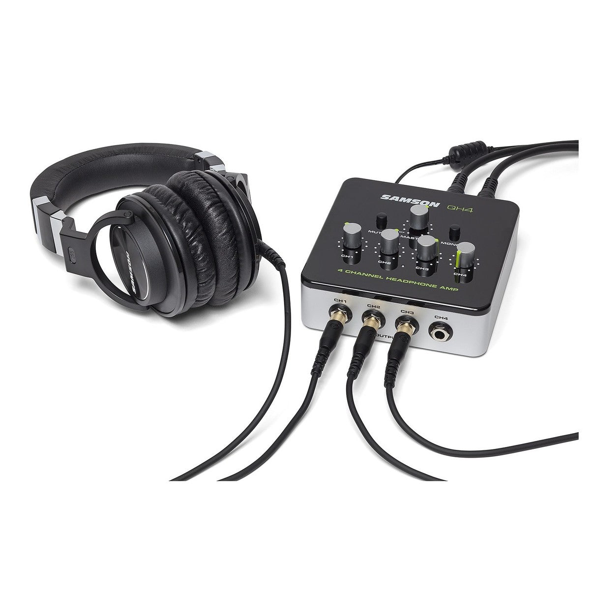 Samson QH4: 4-Channel Headphone Amp