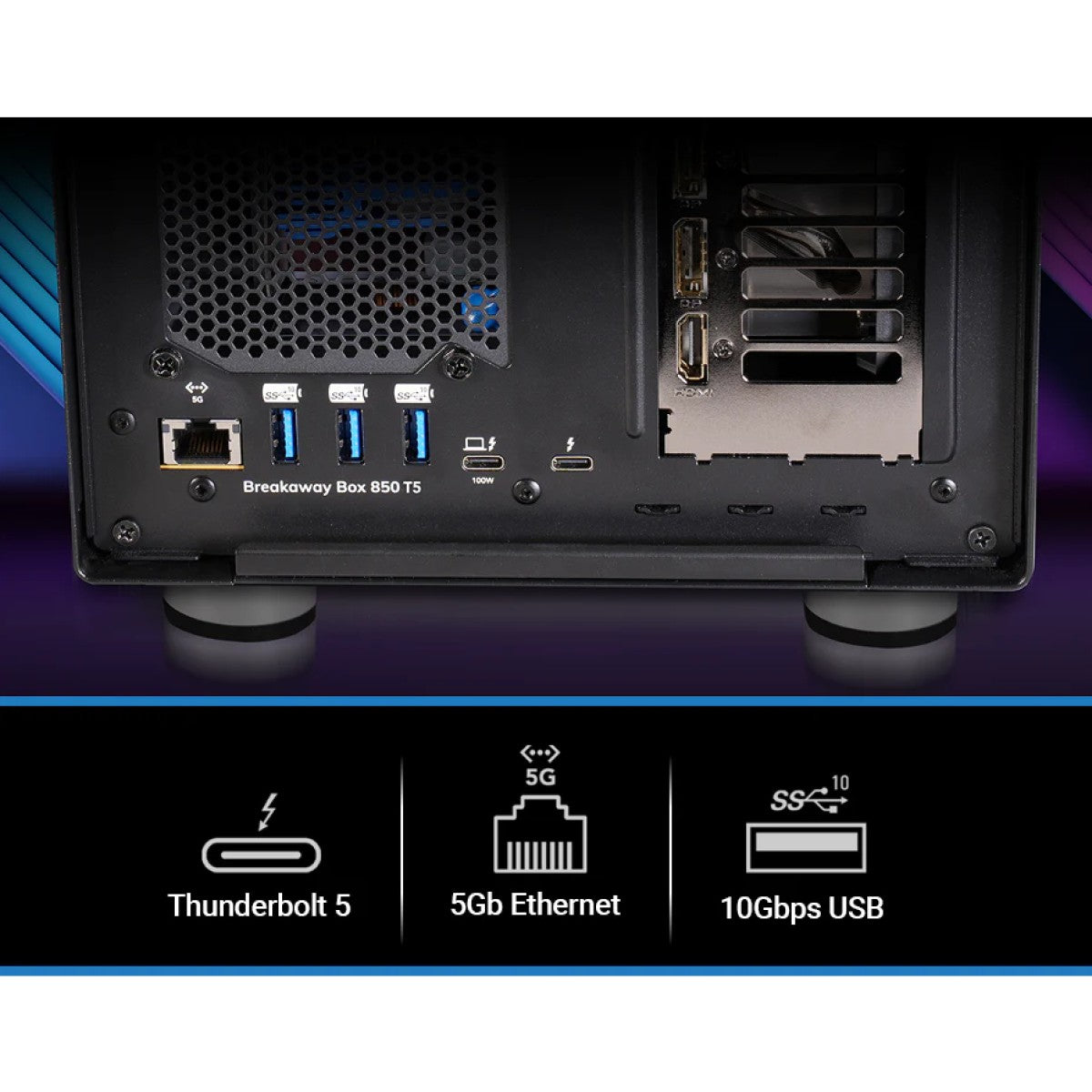 Sonnet Breakaway Box 850 T5: Thunderbolt 5 eGPU Expansion System