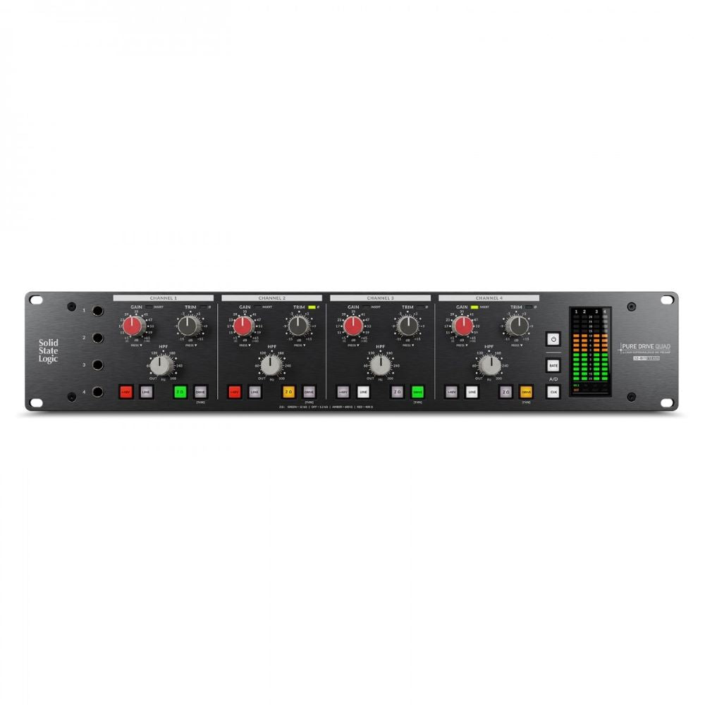 Solid State Logic Pure Drive Quad 4-channel Preamplifier - Coming Soon