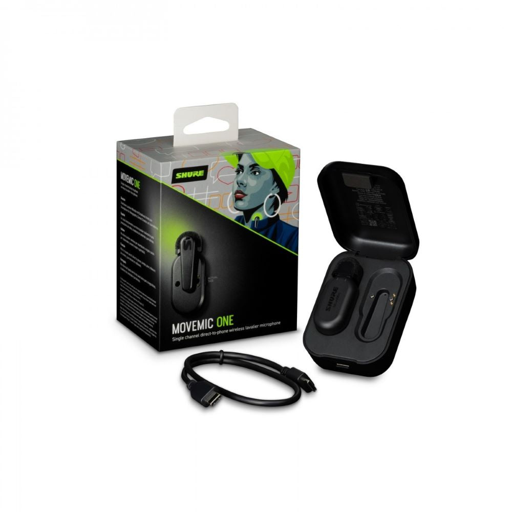 Shure MoveMic One Wireless Lavalier Microphone
