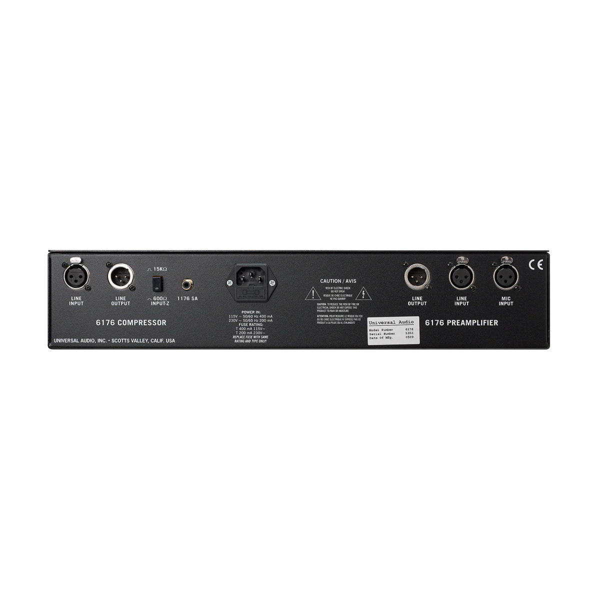 Universal Audio 6176 Tube Channel Strip - Enquire for availability